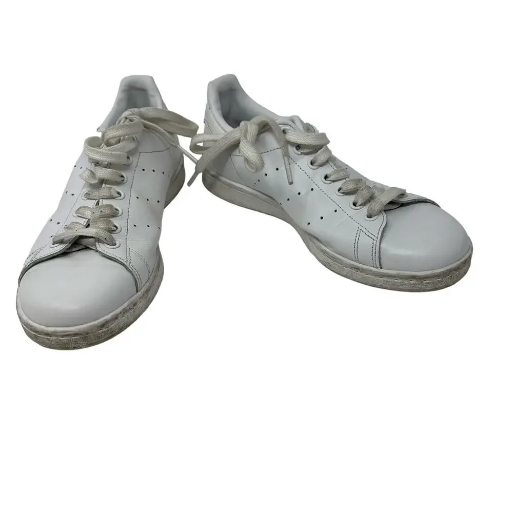 Adidas x Stan Smith Size 5.5 Sneakers White Lace Up Classic Leather Casual Flat
